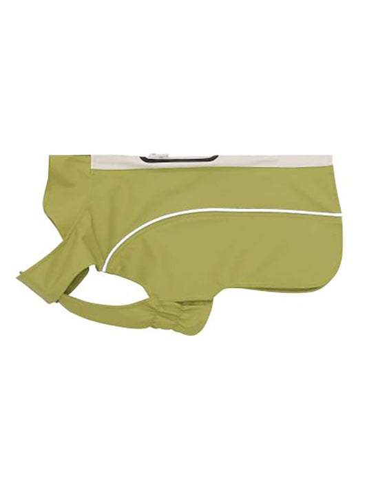 VOV & VUF Dog Raincoat Olive Unisex