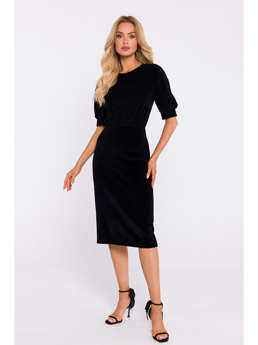 made of emotion Velvet Dress Black Women