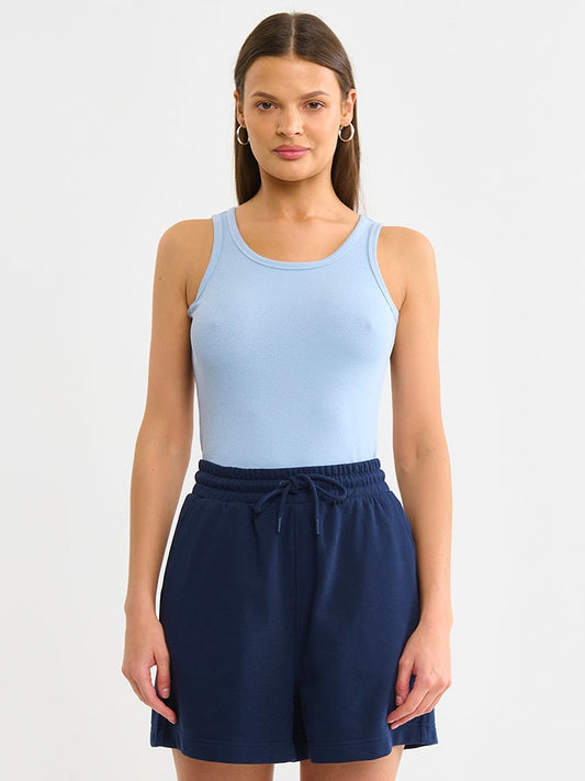 BIG STAR Top Light Blue Women