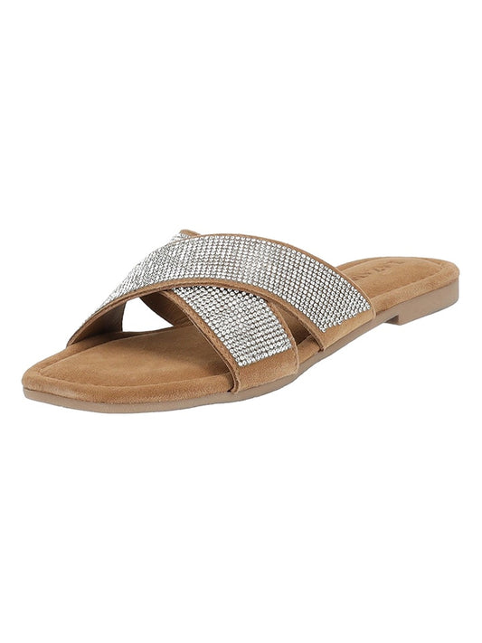 Lazamani Mules Silver Women