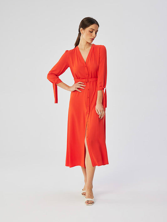Stylove Dress Red Women