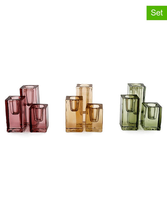 SiL Interiors 3-Piece Set: Candle Holder (Überraschungsprodukt) Unisex