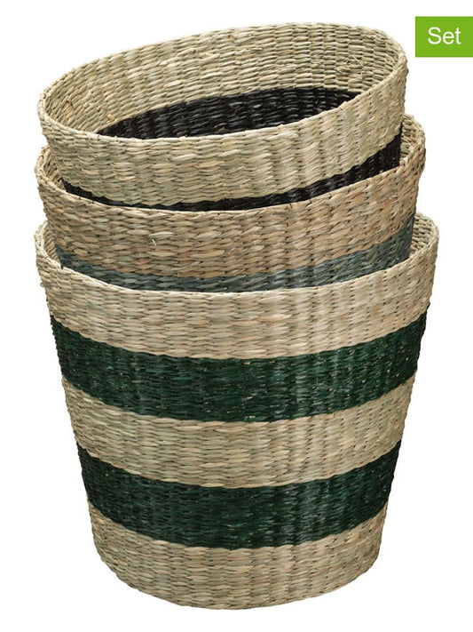 NHG 3-Piece Set: Baskets Beige Unisex