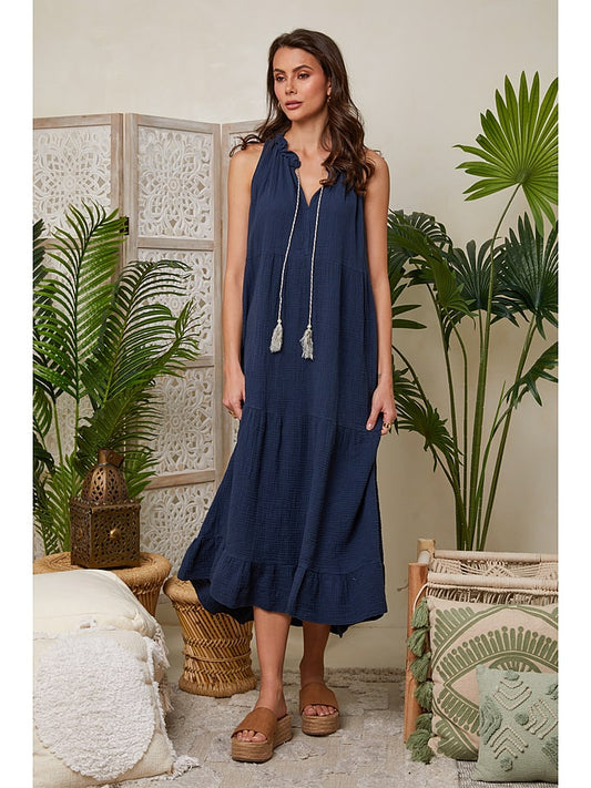Lin Passion Dress Navy Women