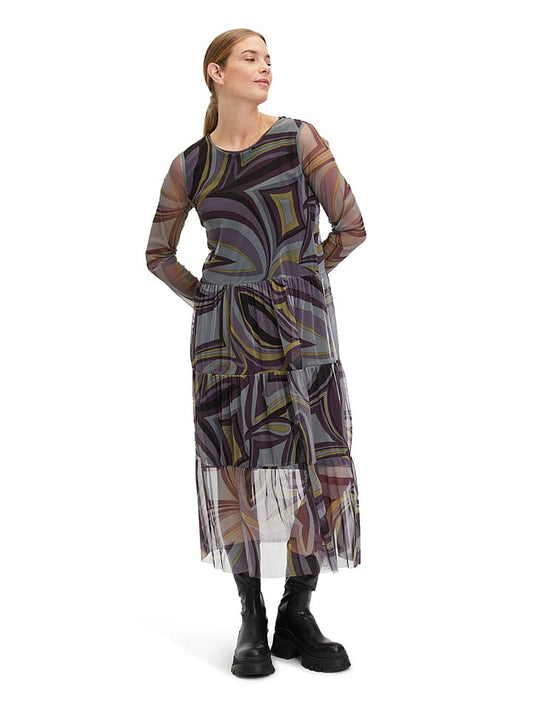 CARTOON Dress Black / Purple Women