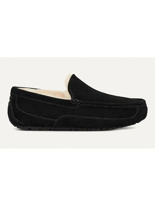 UGG Leather Loafers "Ascot" Black Men