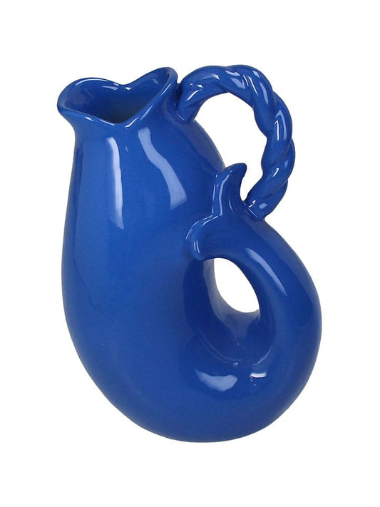 Kersten Vase Blue (W)13,5 x (H)20 x (D)9,5 cm Unisex