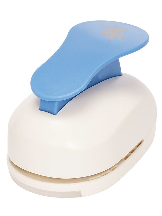SUNNYSUE Craft Punch "Schneeflocke" White / Light Blue from 3 years Unisex