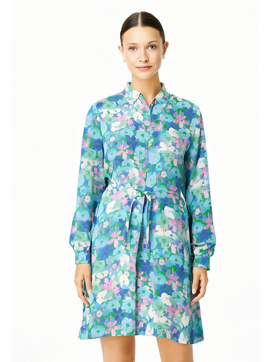 miss goodlife Dress Blue / Green Women