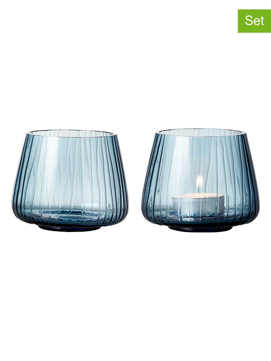 Bitz 2-Piece Set: Tealight Holder "Kusintha" Unisex
