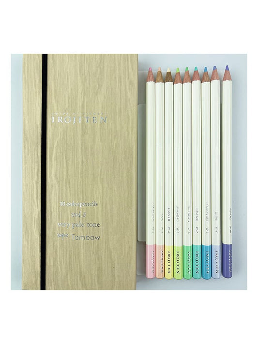 Tombow Coloured Pencils "Irojiten Pastellfarben lll" - 10 pcs Unisex