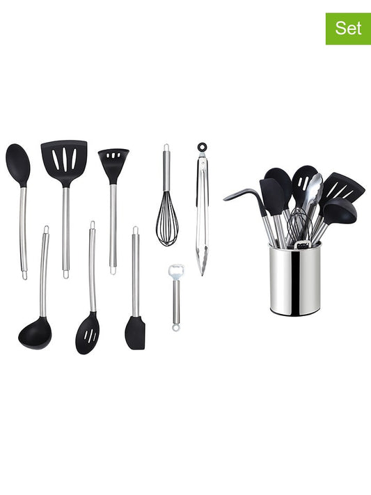Echtwerk 10-Piece Kitchen Utensil Set Silver Unisex