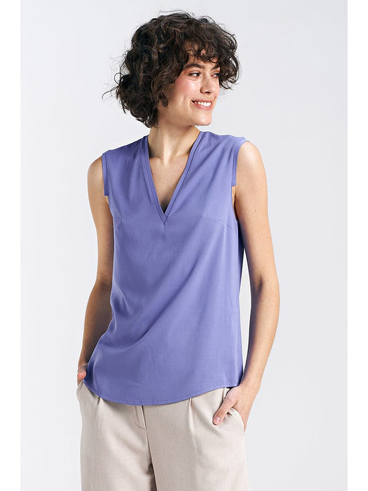 Nife Top Purple Women