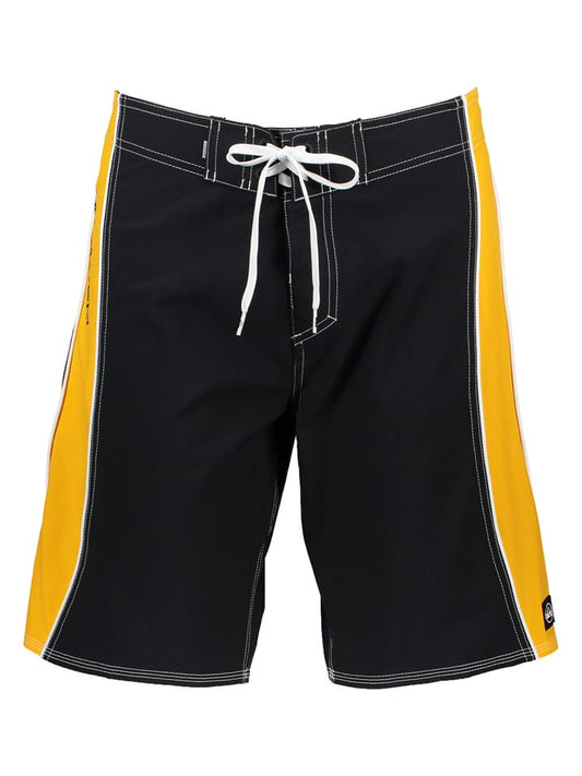 Quiksilver Bermuda Shorts Black / Yellow Men