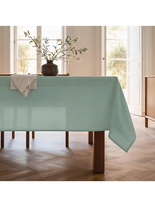 mint Deco Tablecloth "Bria" Light Blue Unisex