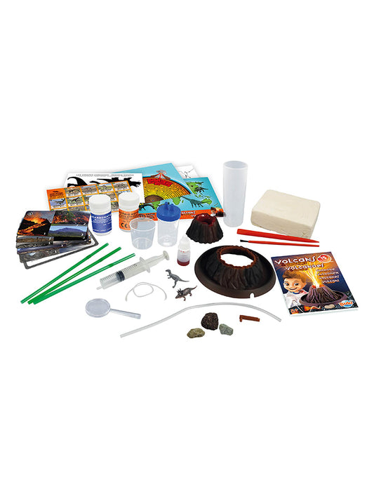 BUKI Experiment Set "Volcanoes And Dinosaurs" from 8 years Kids