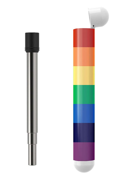 Lund Straw ''Skittle'' Silver / Multicolour (L)11,5 cm Unisex