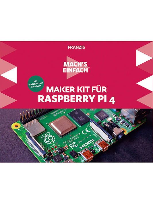 FRANZIS Coding Set "Maker Kit für Raspberry Pi 4" from 14 years Kids