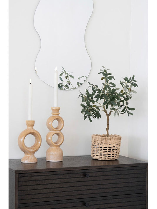 House Nordic Candlestick Beige (H)30,5 cm Unisex