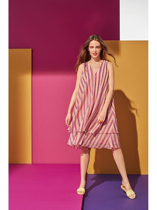 TATUUM Dress Pink / Multicolour Women