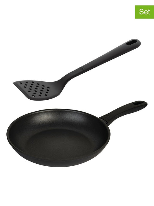 Ballarini 2-Piece Set: Frying Pan "Avola" Black Ø 28 cm Unisex