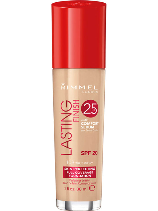 Rimmel Foundation "Lasting Finish 103 Ivory", 30 ml Women