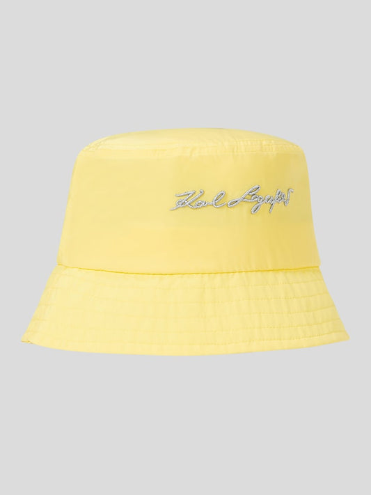 Karl Lagerfeld Bucket Hat Yellow Women