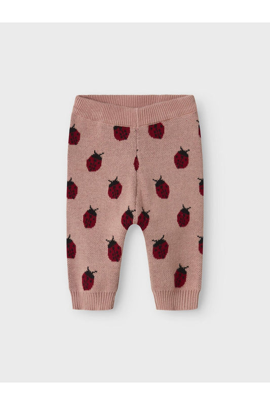 Lil' Atelier Baby Regular Fit trousers Misty Rose Women