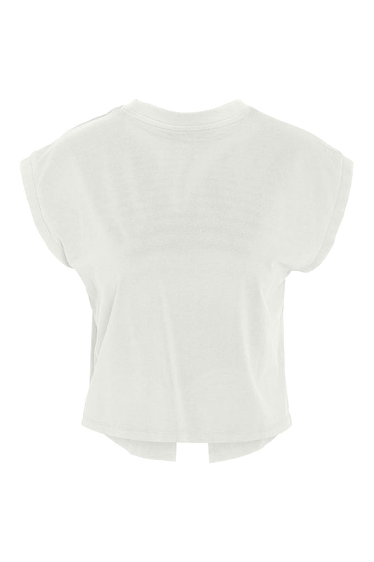 Noisy May BLOUSE - CLOSED NECKLINE FEM KNIT Snow White Women