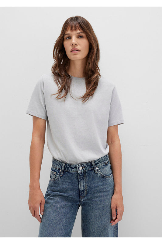 Mavi Grey Basic T-Shirt Regular Fit - Regular Fit Women