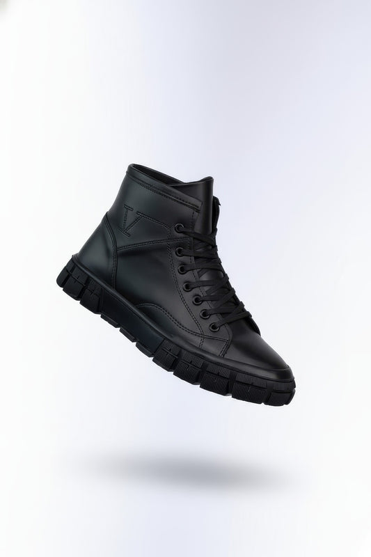 Riccon Men Boots0012814 Skin Black Men