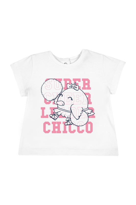 Chicco White-pink T-shirts & Tops Women