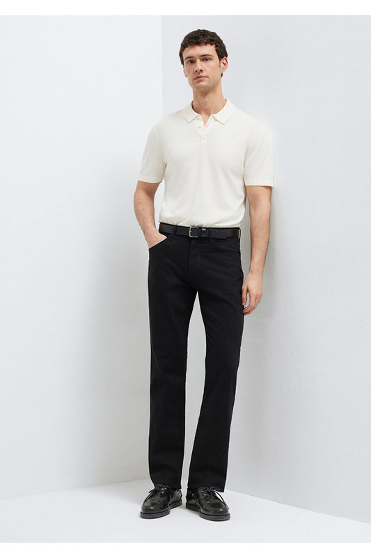 Mavi Black Comfort Jean Trousers Men