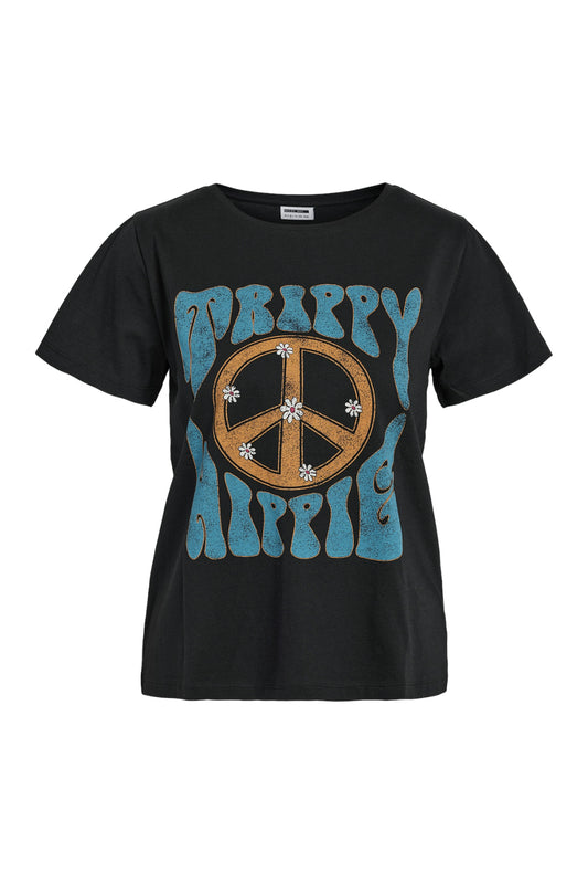 Noisy May T-SHIRT FEM KNIT Black Women