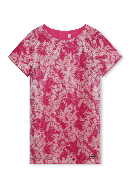 Michael Kors Kids Robe de cérémonie en sequins pink (MWY23F010-J11) Kids
