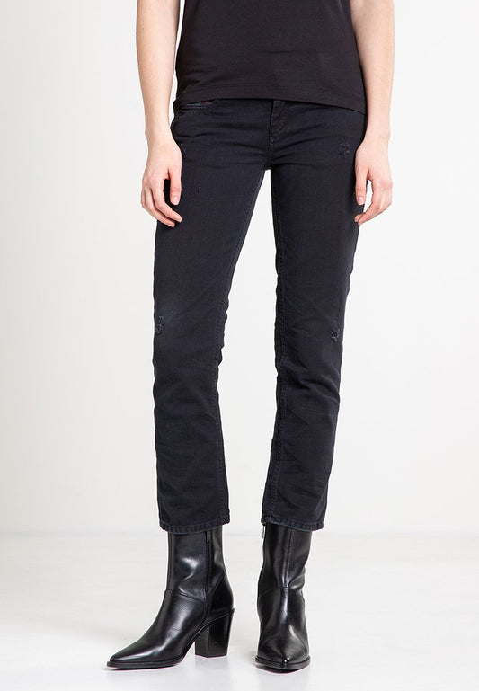 Diesel BELTHY ANKLE PANTALONI Black (ZZO0XDDBA-Q00) Women