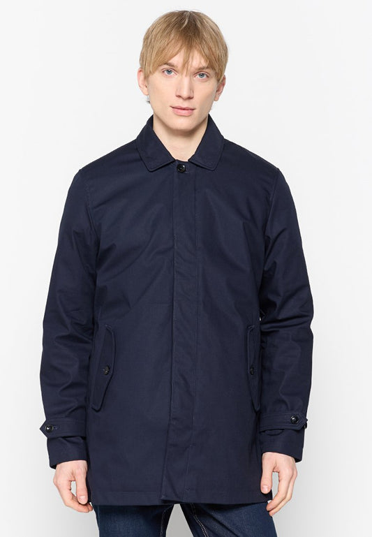 Ben Sherman BONDED MAC (WITH WADDING 90G) Dark Blue (ZZO2PQK19-K00) Men