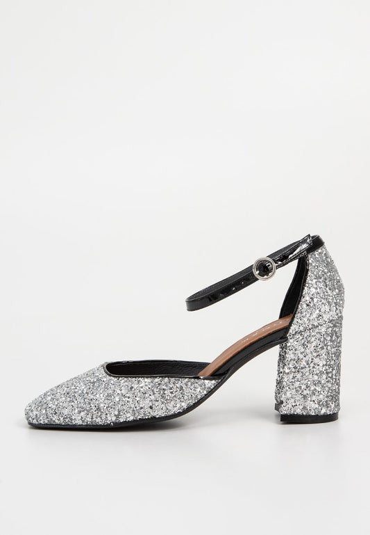 Jonak 264-DOUGGIE GLITTER Silver-Coloured (ZZO34TZ68-Q00) Women