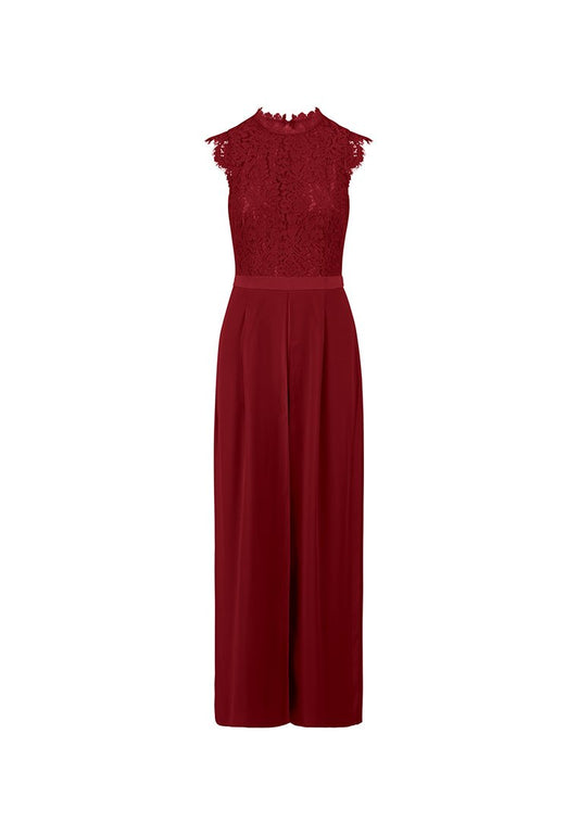 Apart Glamour overall w lace Bordeaux (ZZO2PYB51-G00) Women