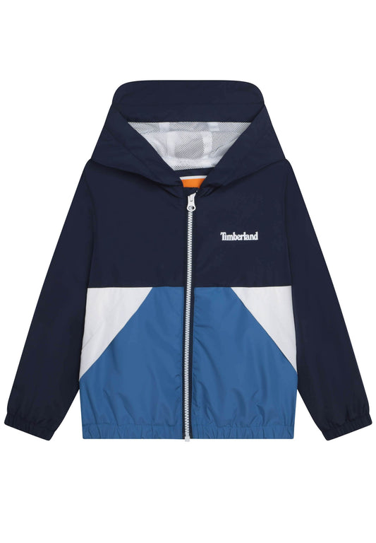 Timberland HOODED WINDBREAKER dark blue (TI124L03Q-K11) Kids