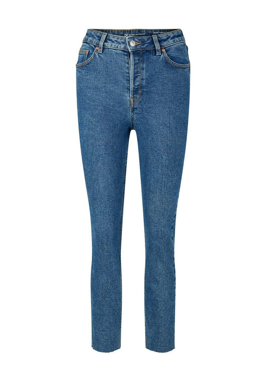 TOM TAILOR DENIM Jeanshosen Ankle Jeans Blue Denim (TO721N0AZ-K11) Women