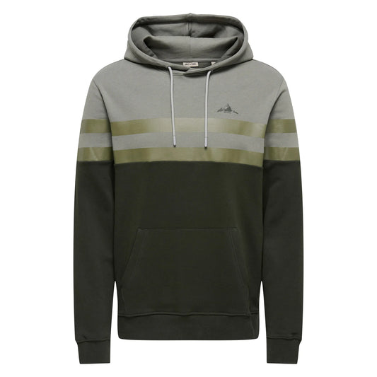 Only & Sons Thor Reg Hoody (22036844-CASTORGRAY) Men