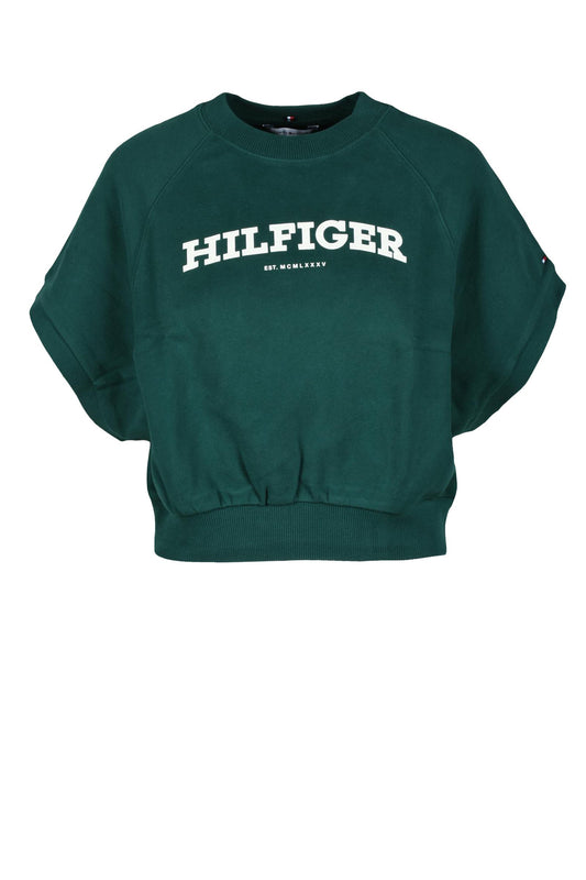TOMMY HILFIGER sweatshirt BOTTLE GREEN (242655-1086) Women