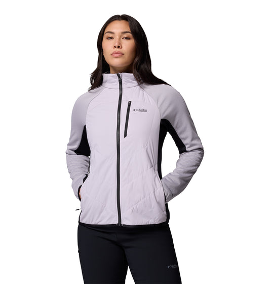 Columbia Arctic Crest Hybrid Full Lavender Pearl, Black (2135183551) Women