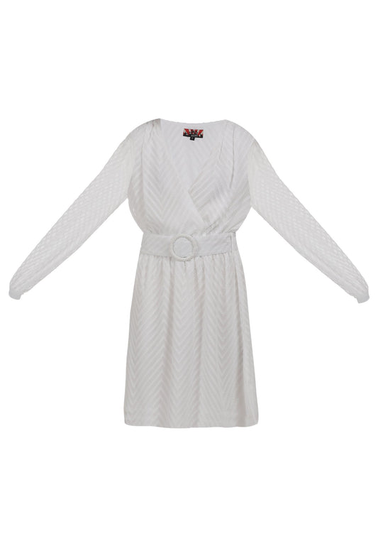 myMo ROCKS Dress White (MYI21C006-A11) Women