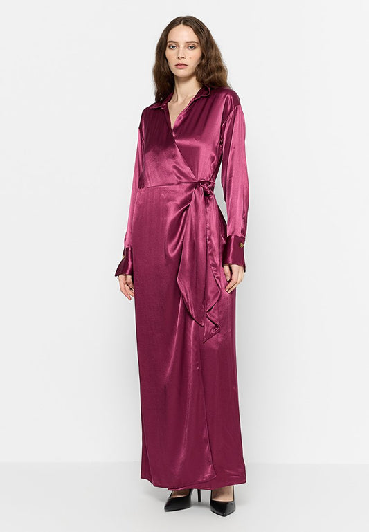 TWINSET Dress LUNGO Bordeaux (ZZO2Q1X13-G00) Women