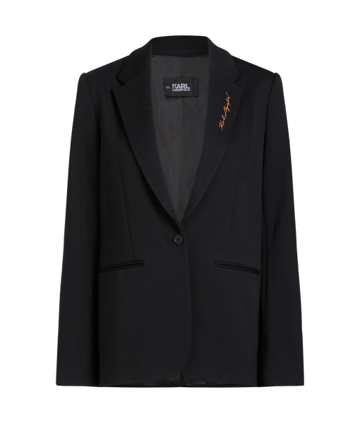 Karl Lagerfeld Punto Blazer Black (24UW1402999) Women