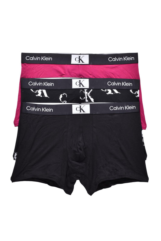CALVIN KLEIN 3-piece boxer set BLACK/FUCHSIA (256536-1371) Men
