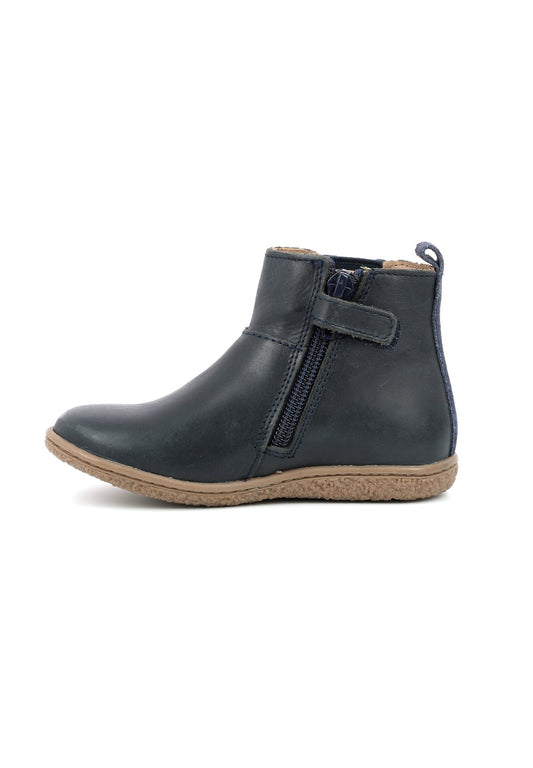 Kickers Boots Leather Vetudi Dark Blue (KI111N0AP-K11) Kids