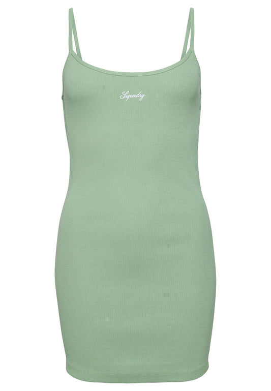 Superdry & Co S Logo Strappy Dress Green (SU221C0U6-M11) Women